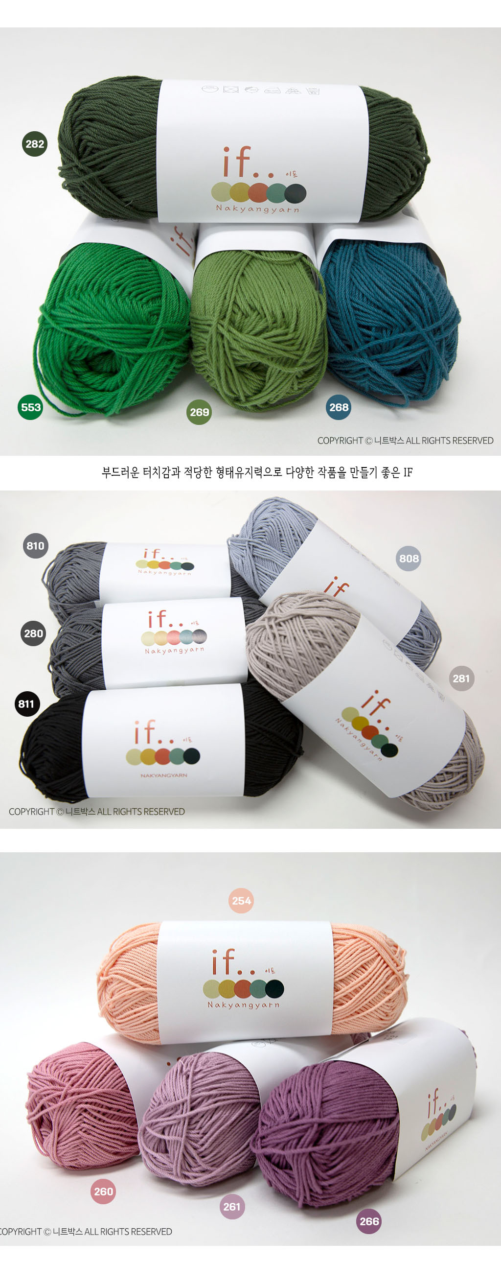 Yarn Detail page