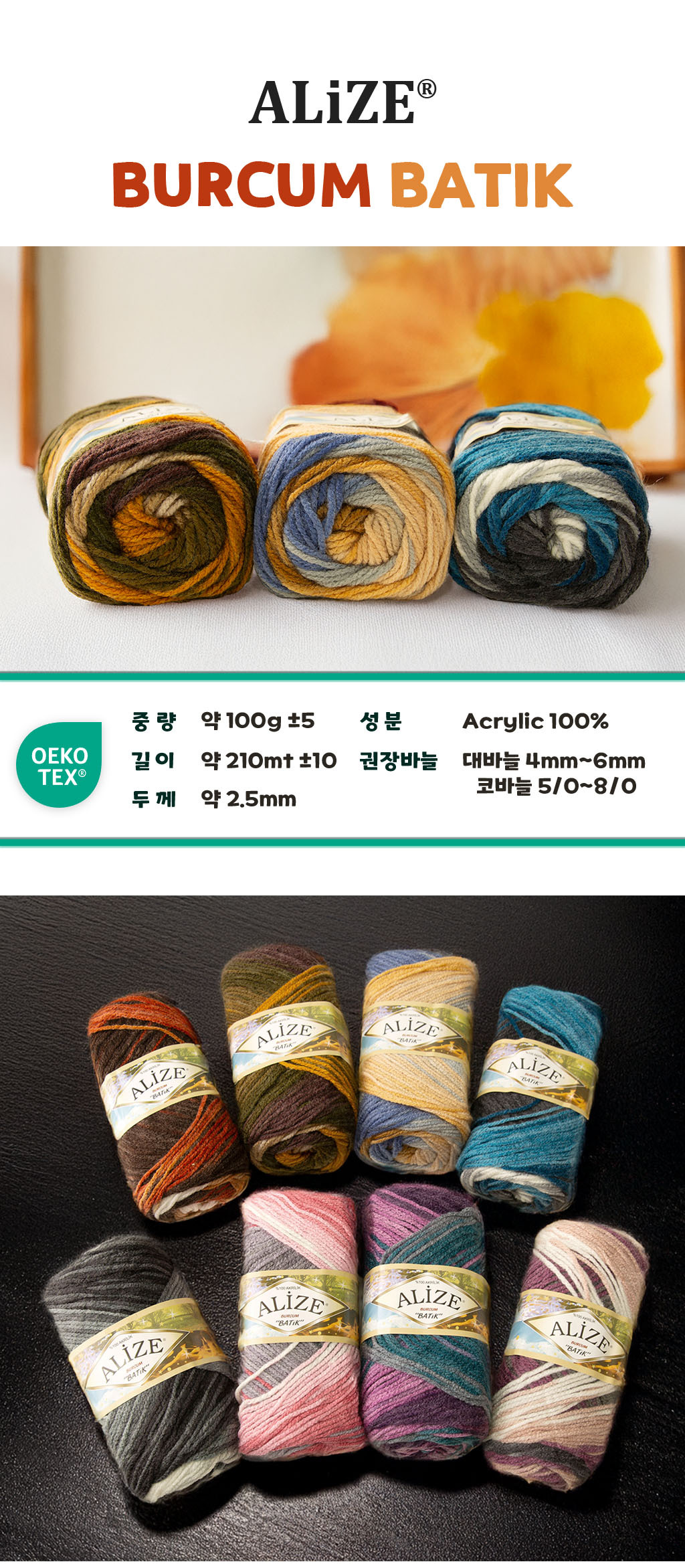 Yarn Detail page