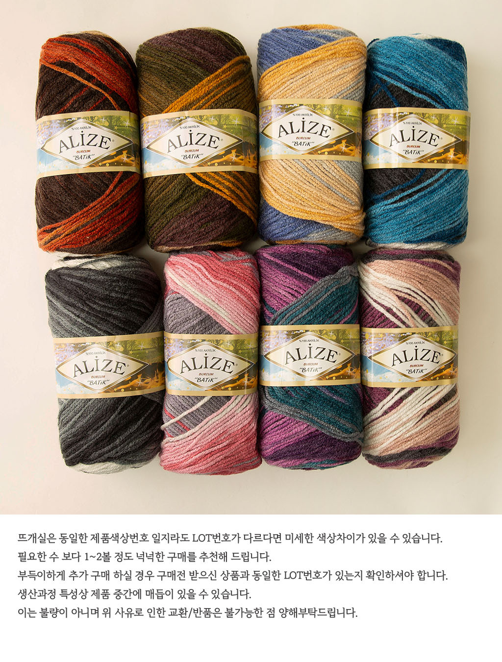 Yarn Detail page