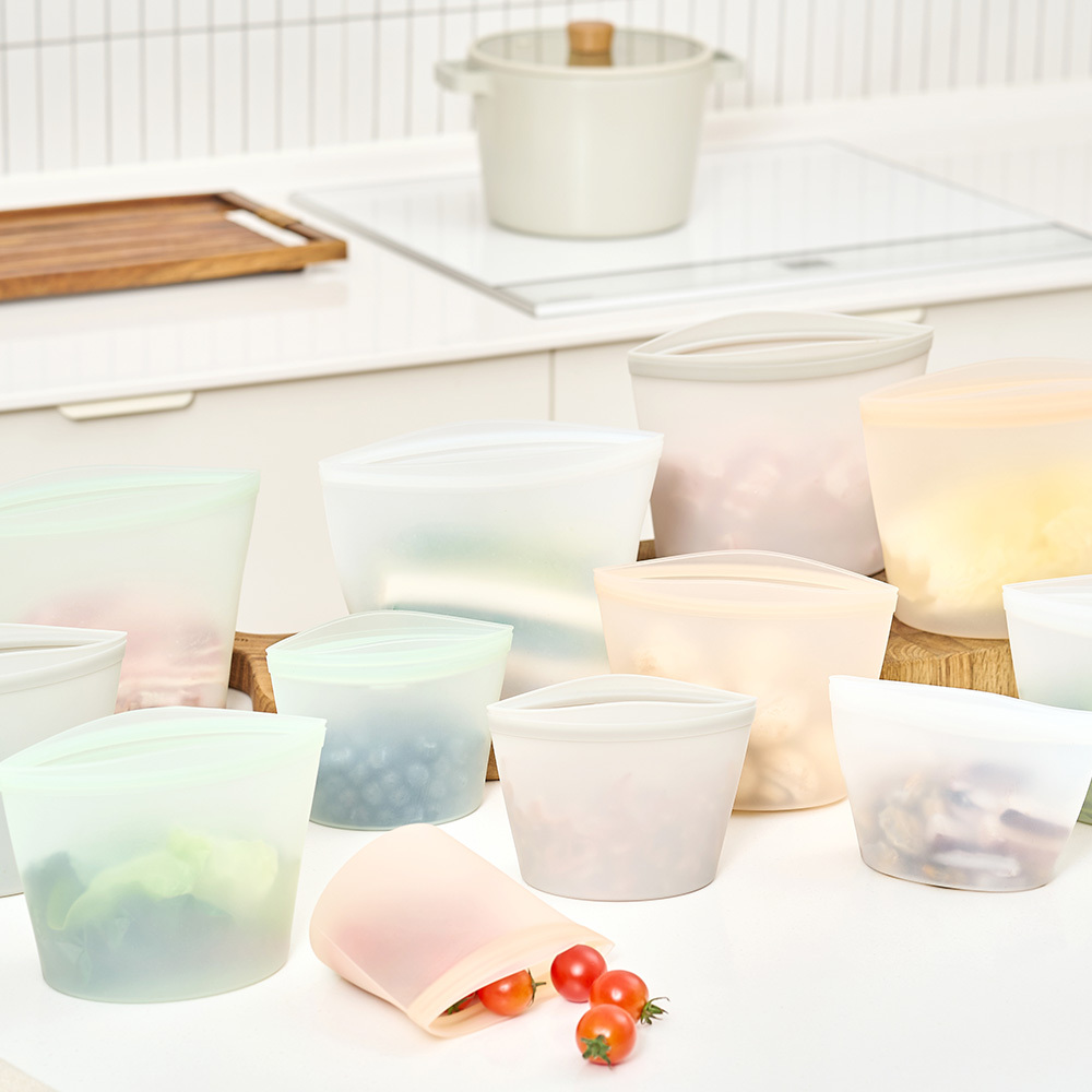 바겐슈타이거 실리콘지퍼백3종세트