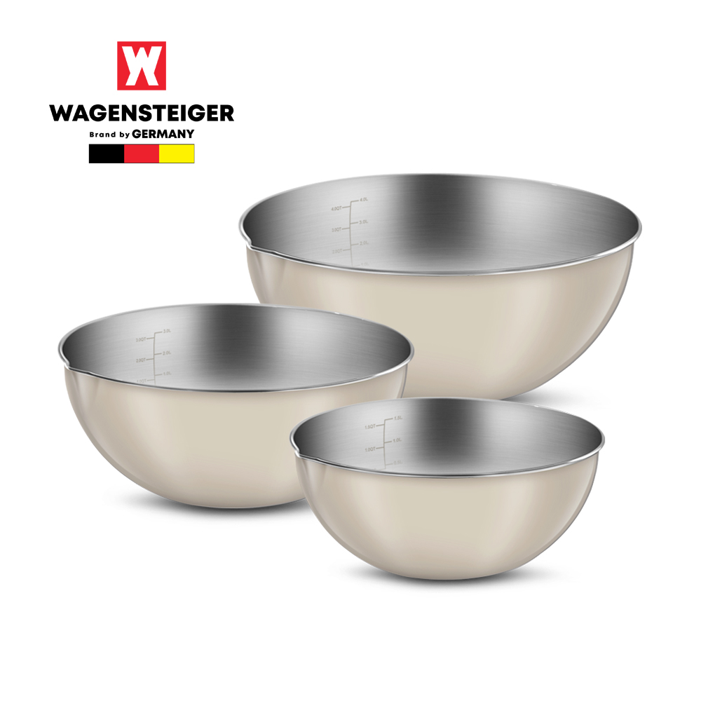 바겐슈타이거 파르베 믹싱볼 3종 세트_베이지