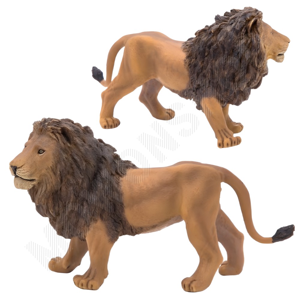 미니 동물 피규어 세트 모형 장난감 사자