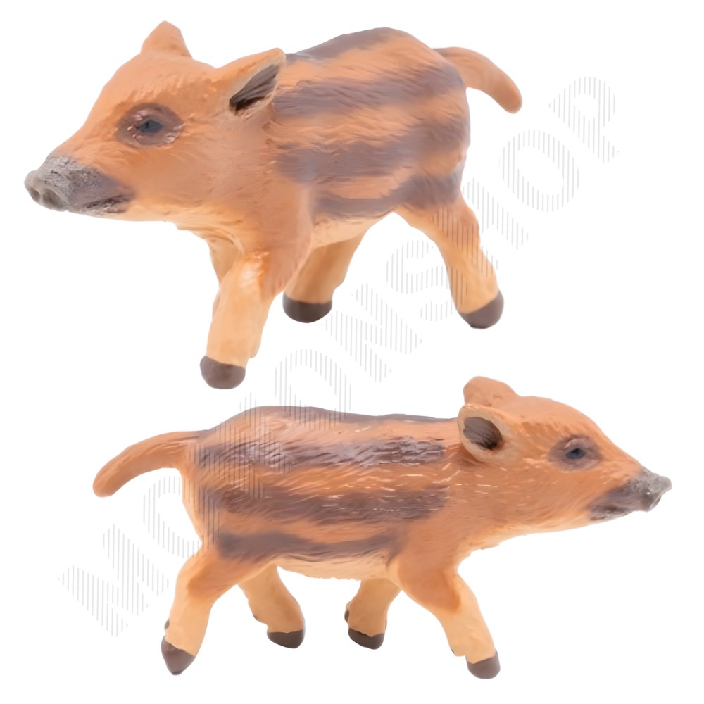 미니 동물 피규어 세트 모형 장난감 아기 멧돼지