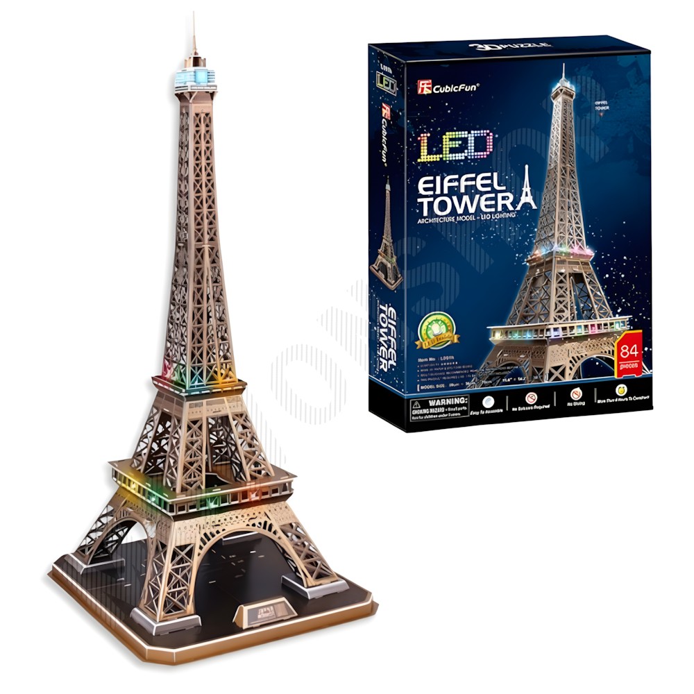 세계 유명 건축물 문화 유산 만들기 종이 조립 모형 에펠탑 A