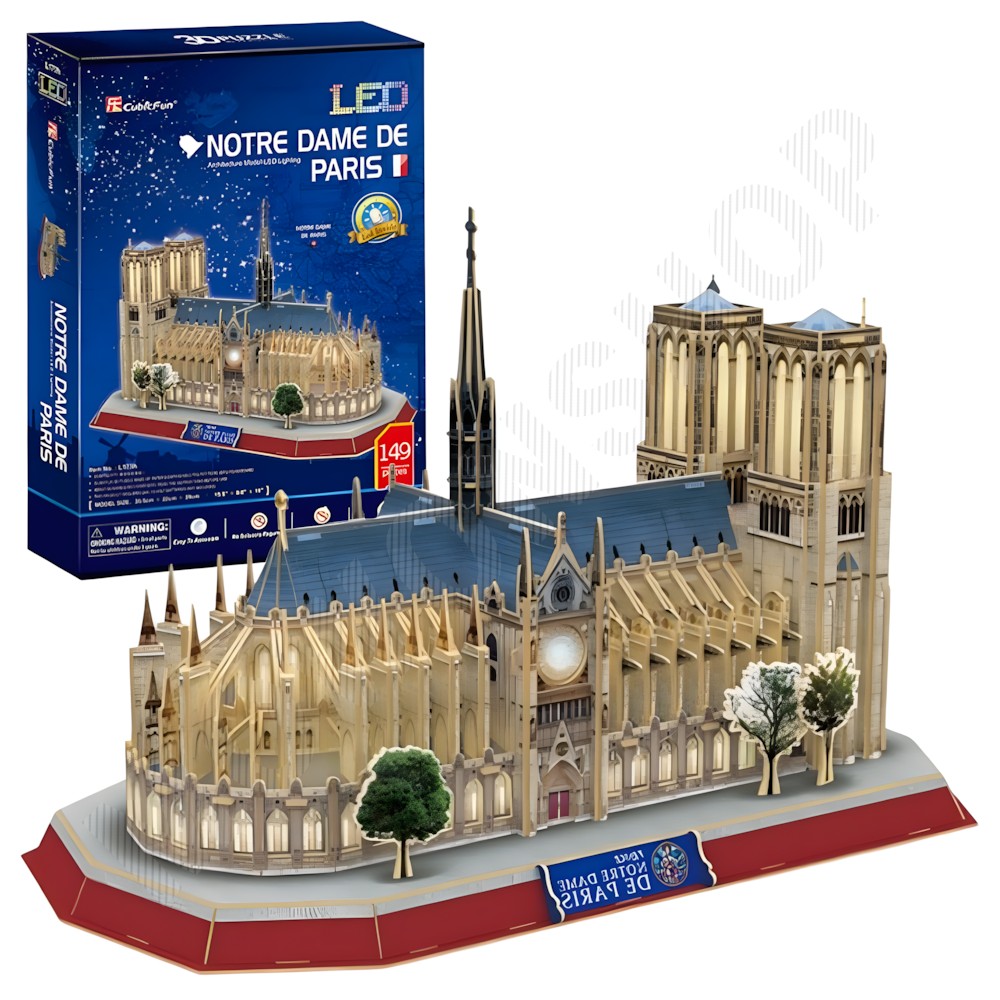 세계 유명 건축물 문화 유산 만들기 종이 조립 모형 노트르담