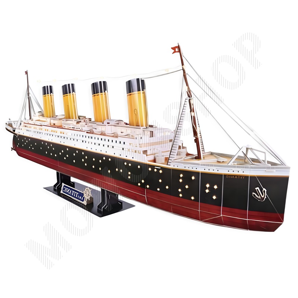 세계 유명 건축물 문화 유산 만들기 종이 조립 모형 타이타닉