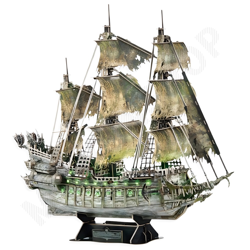 세계 유명 건축물 문화 유산 만들기 종이 조립 모형 해적선 C