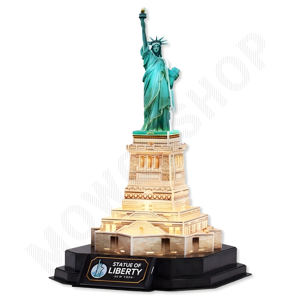 세계 유명 건축물 문화 유산 만들기 종이 조립 모형 자유의여신상