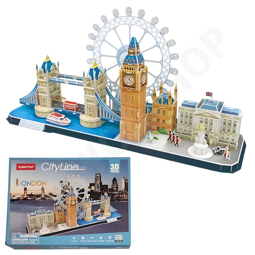 세계 유명 건축물 문화 유산 만들기 종이 조립 모형 런던