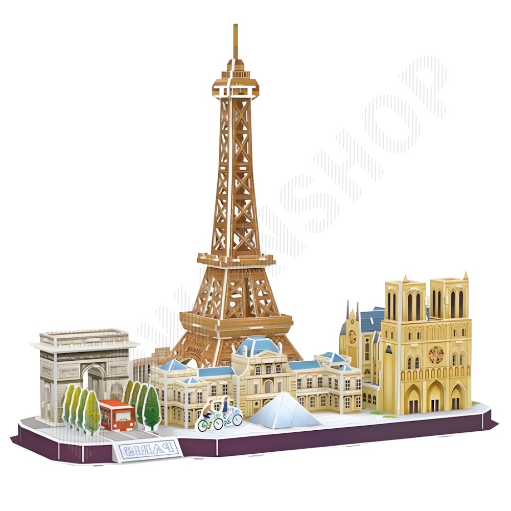 세계 유명 건축물 문화 유산 만들기 종이 조립 모형 파리