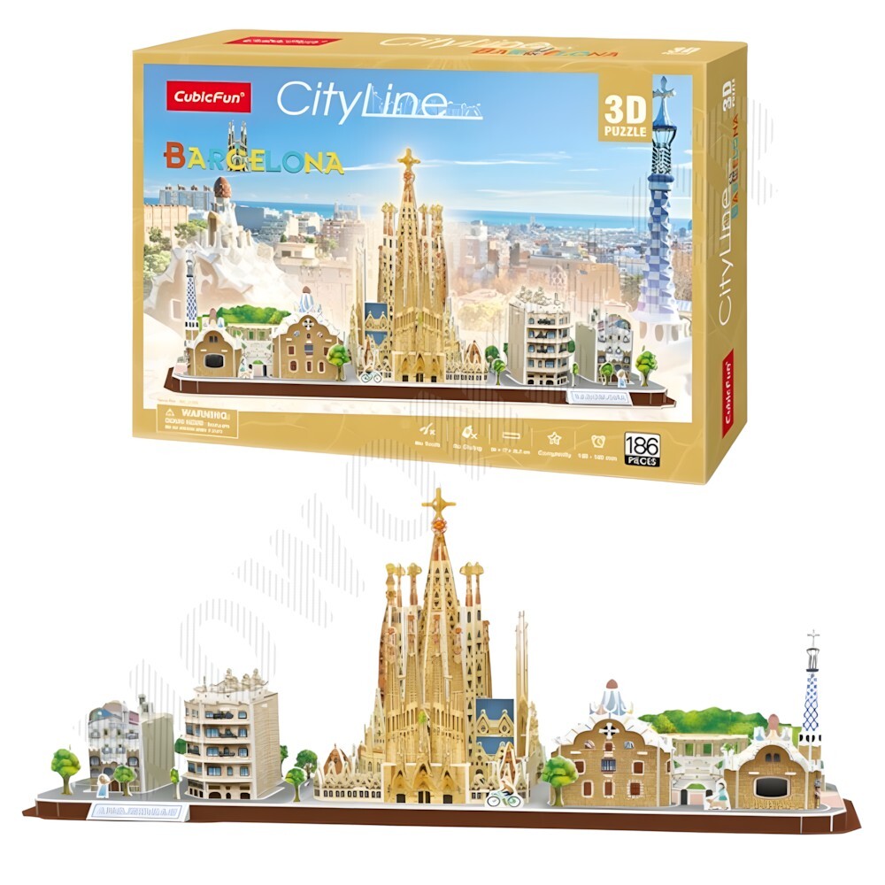 세계 유명 건축물 문화 유산 만들기 종이 조립 모형 바르셀로나