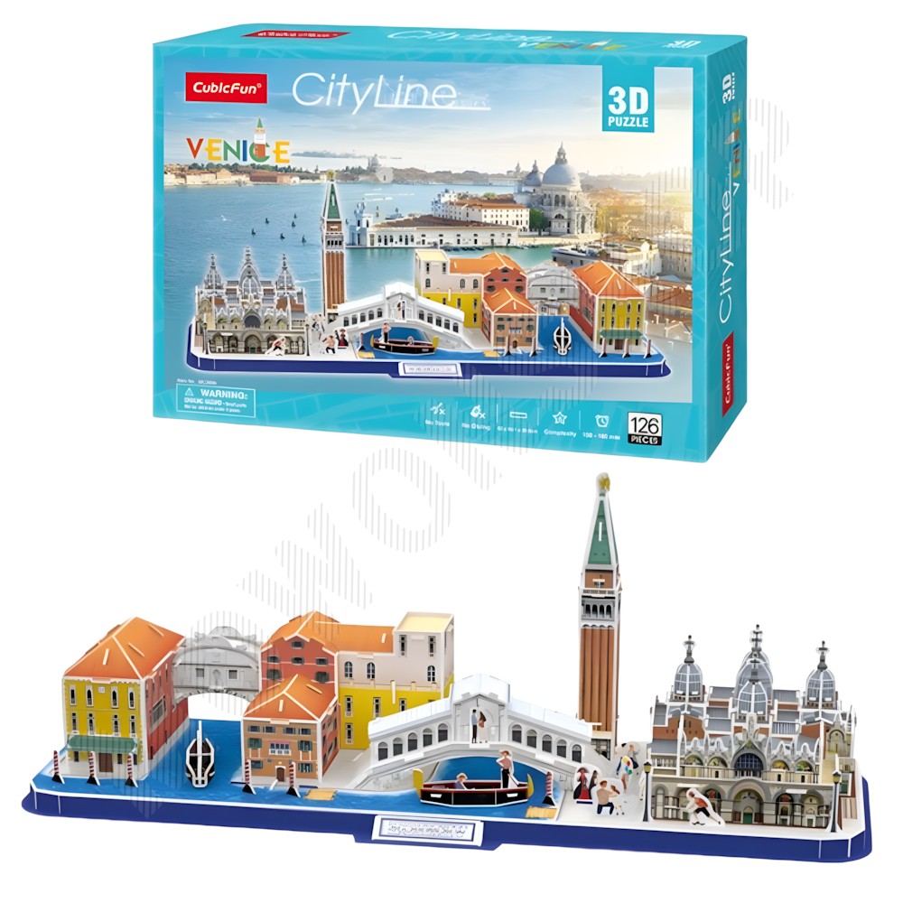 세계 유명 건축물 문화 유산 만들기 종이 조립 모형 베니스