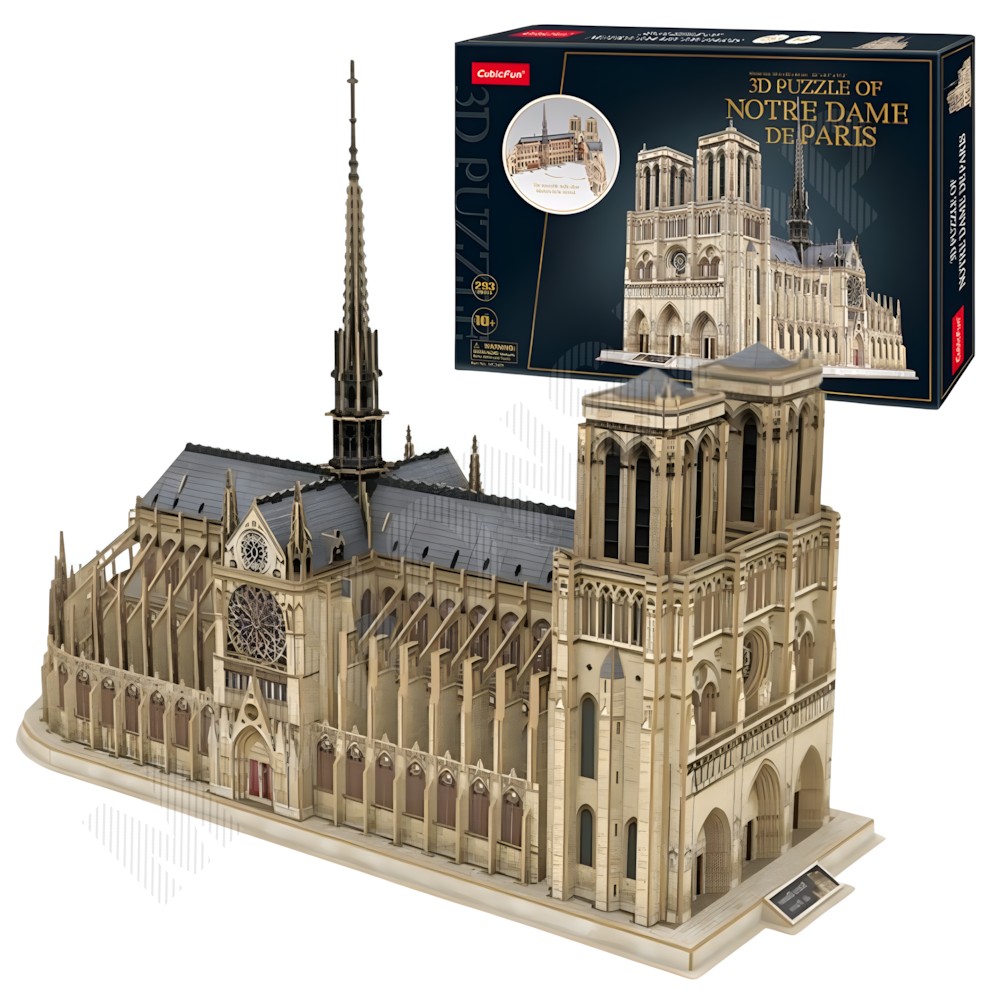 세계 유명 건축물 문화 유산 만들기 종이 조립 모형 노트르담대성당