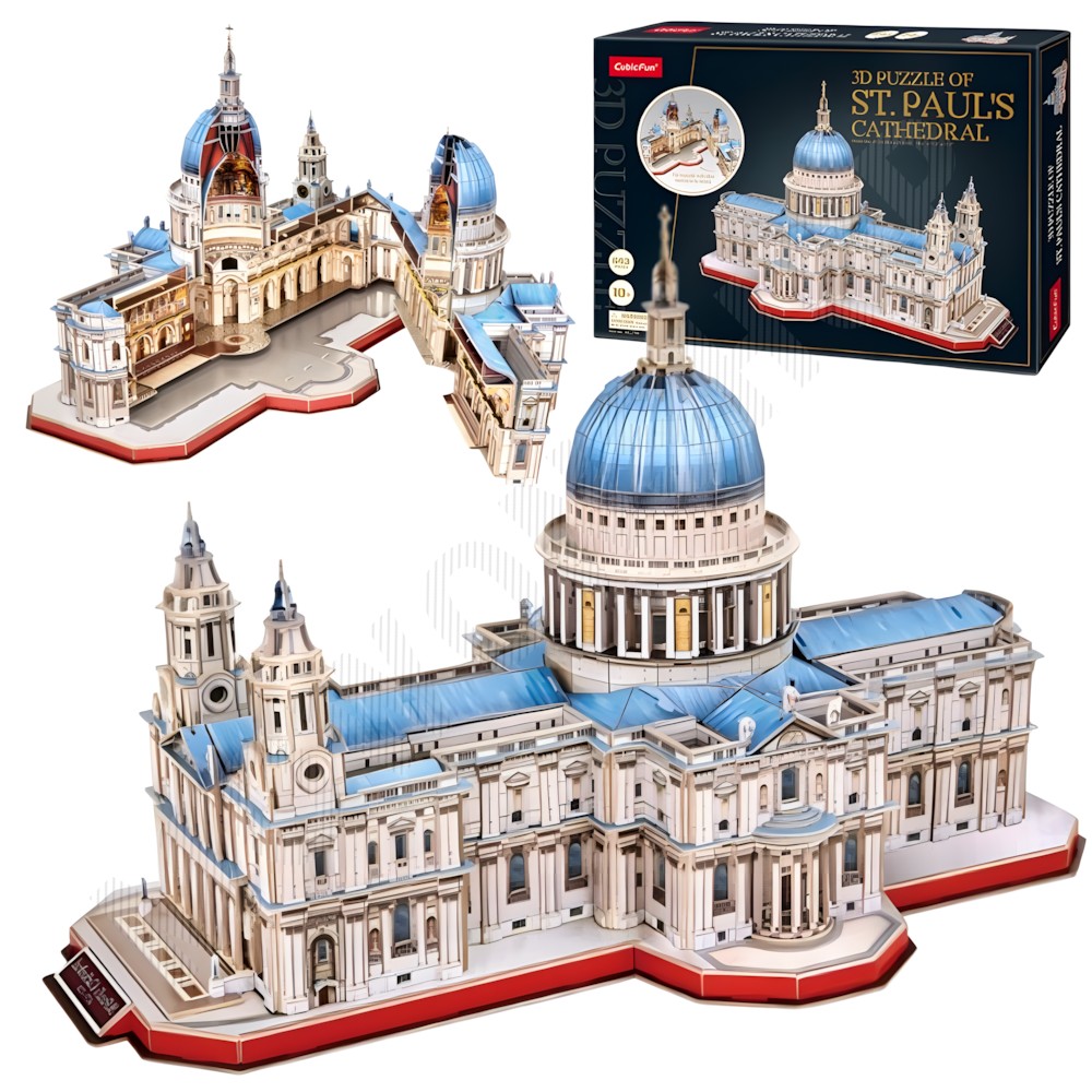 세계 유명 건축물 문화 유산 만들기 종이 조립 모형 세인트폴대성당