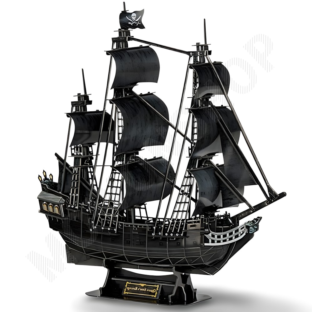 세계 유명 건축물 문화 유산 만들기 종이 조립 모형 해적선 A