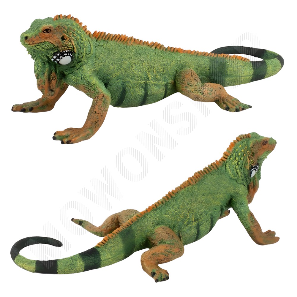 미니 동물 피규어 세트 파충류 카멜레온 모형 장난감 이구아나