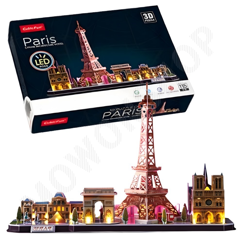 뜯어만들기 세계 유명 건축물 종이 조립 모형 만들기 파리