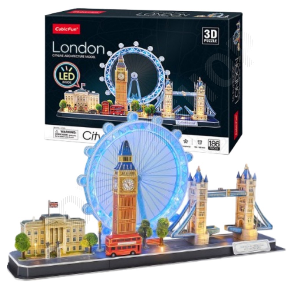 뜯어만들기 세계 유명 건축물 종이 조립 모형 만들기 런던