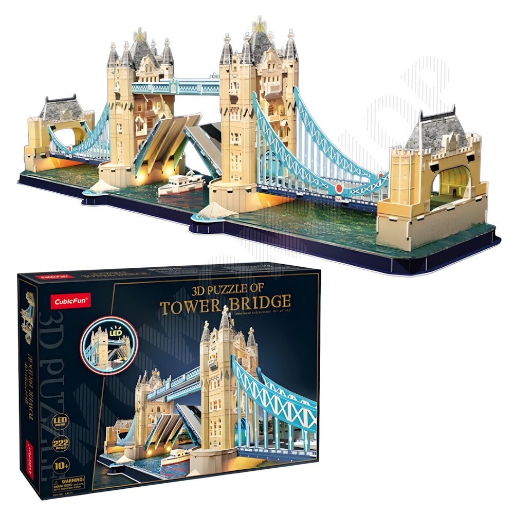 세계 유명 건축물 만들기 랜드마크 종이 공작 모형 조립 타워브리지