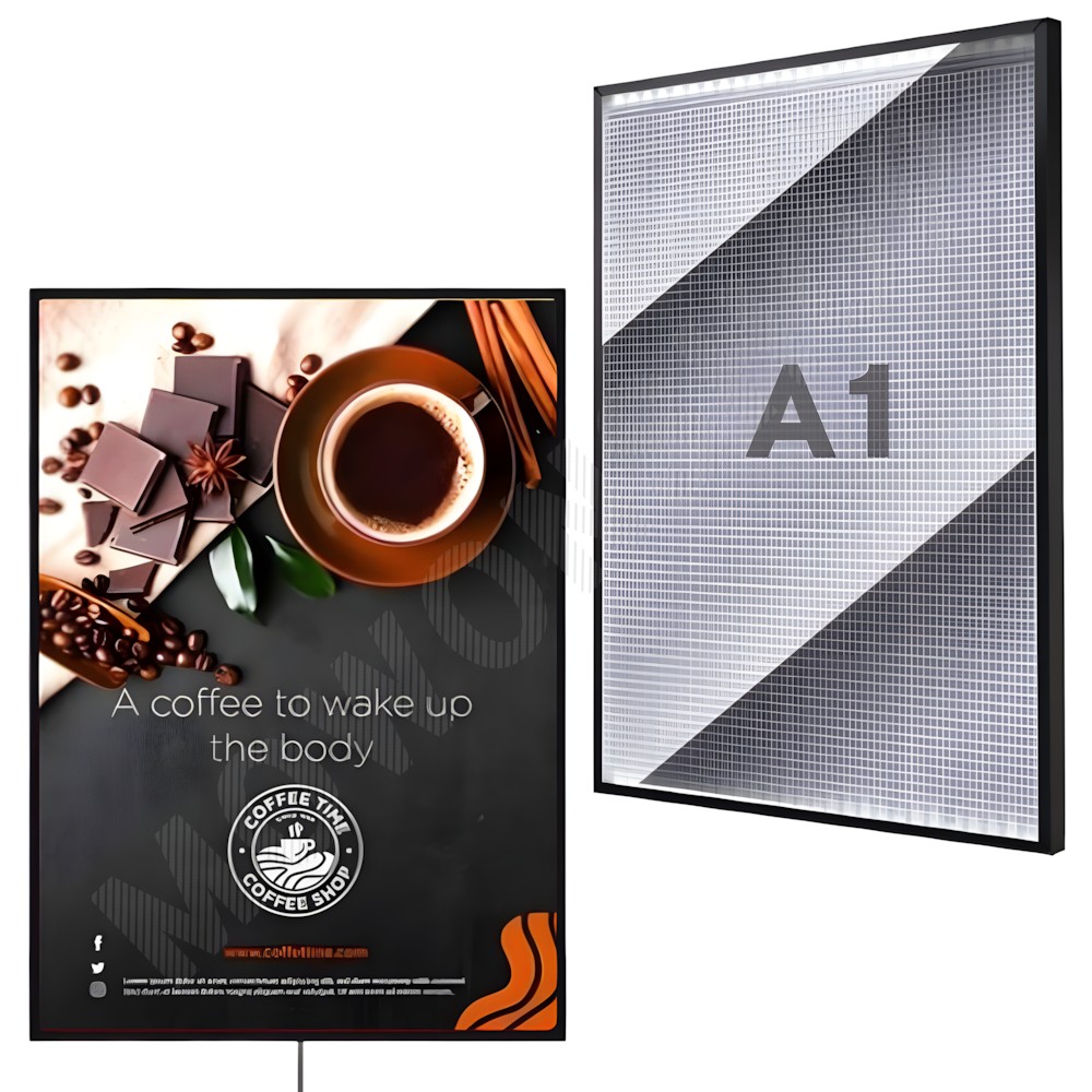 안내 전광판 광고 라이팅패널 조명 메뉴판 LED 광고판 a1