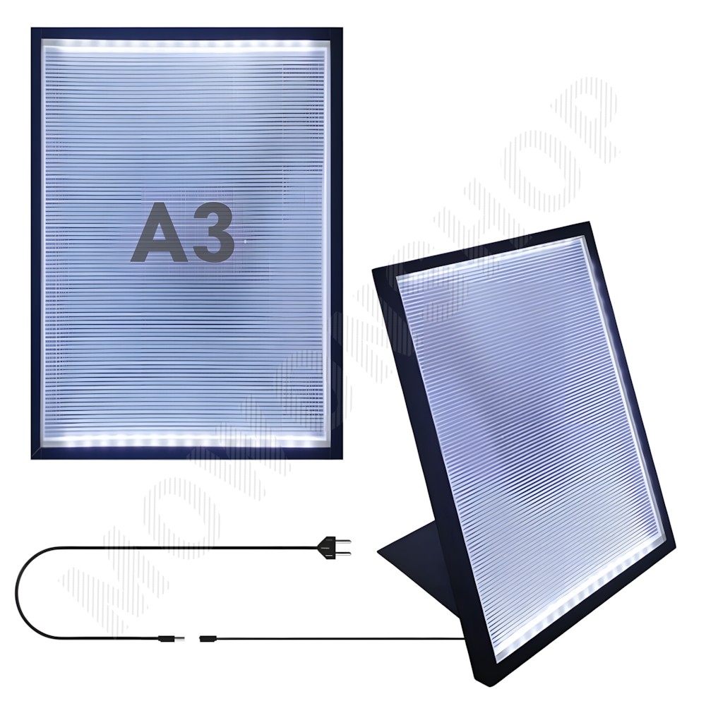 배너대 커피 네일 메뉴판 스탠드 탁상용 배너 스탠딩 세우는 간판 A3