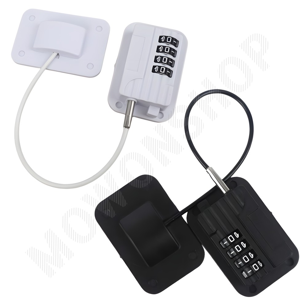 냉장고 시건장치 냉동실 문열림 방지 아기 고양이 서랍 잠금장치 B