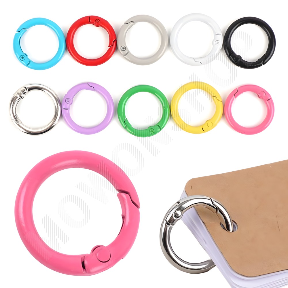 펀치링 클립링 링클립 종이링 문구링 문서링 칼라링 24mm