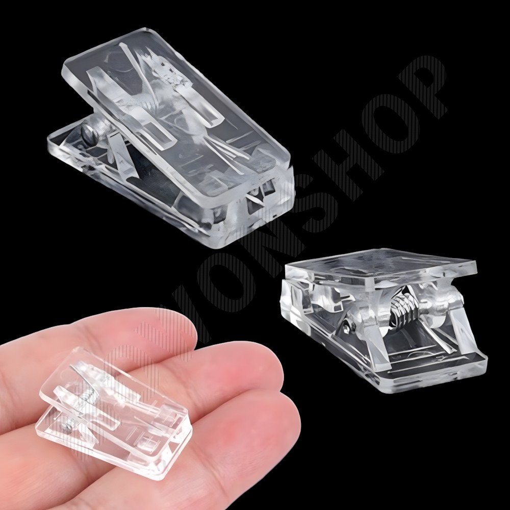 플라스틱 집게 사무용 종이 문서 미니 집게 서류 고정 클립