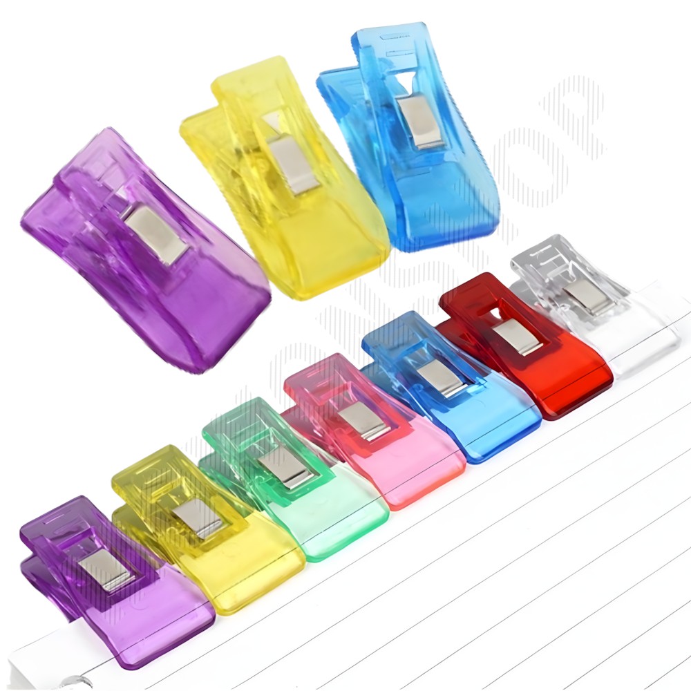 플라스틱 집게 사무용 종이 문서 집게 서류 고정 클립