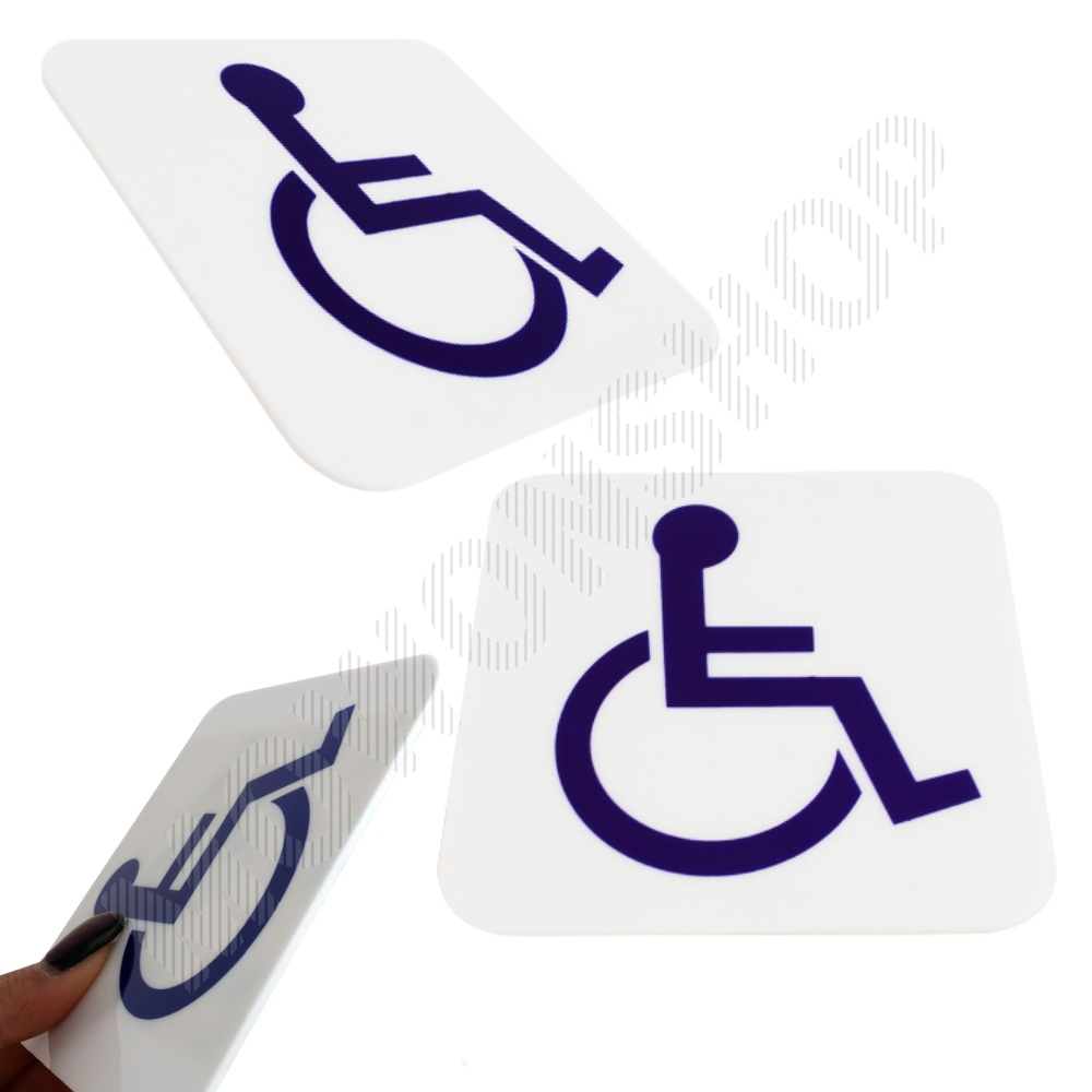장애인 화장실 표시 표지판 픽토그램 로고 마크 그림