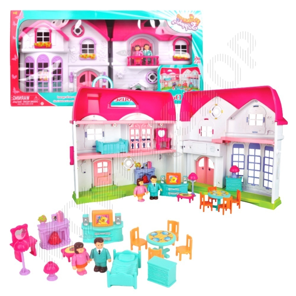 대형 인형의집 2층집 이층집 3세 3살 여아 선물 세트