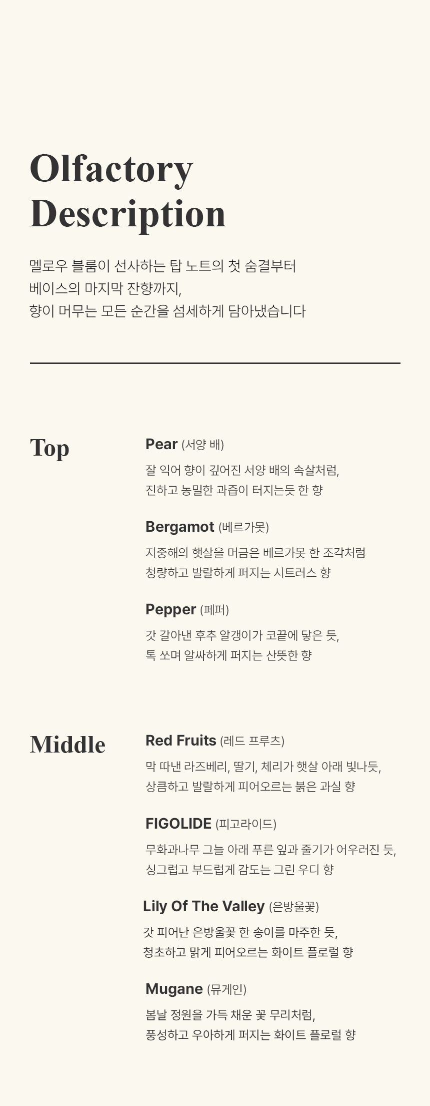 [백화점] 더 리더스 노트 오 드 퍼퓸 EDP 니치 향수 멜로우 블룸, 30ml, 1개 상세 이미지 10