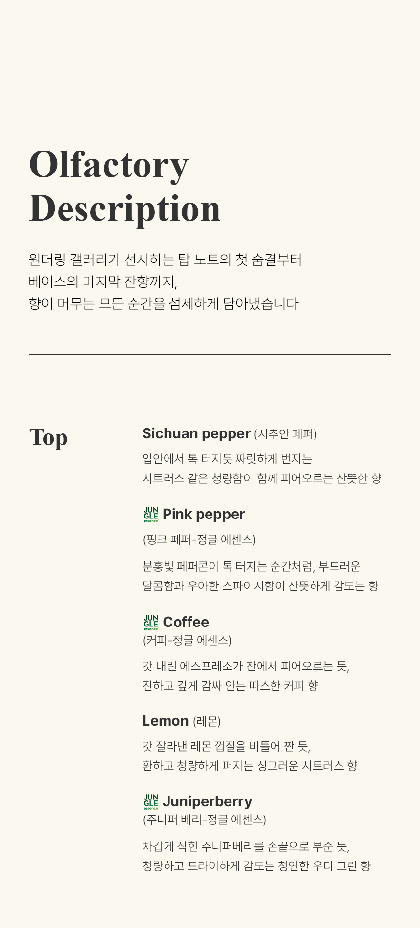 [백화점] 더 리더스 노트 오 드 퍼퓸 EDP 니치 향수 원더링 갤러리, 30ml, 1개 상세 이미지 10