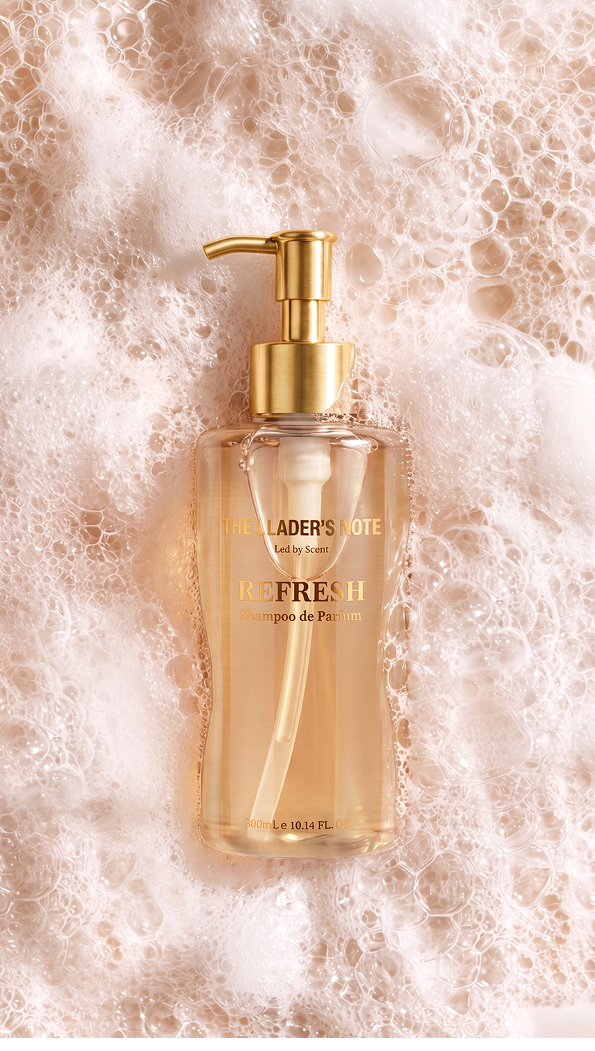 더 리더스 노트 퍼퓸 두피 케어 진정 샴푸 리프레시, 300ml, 1개 상세 이미지 7