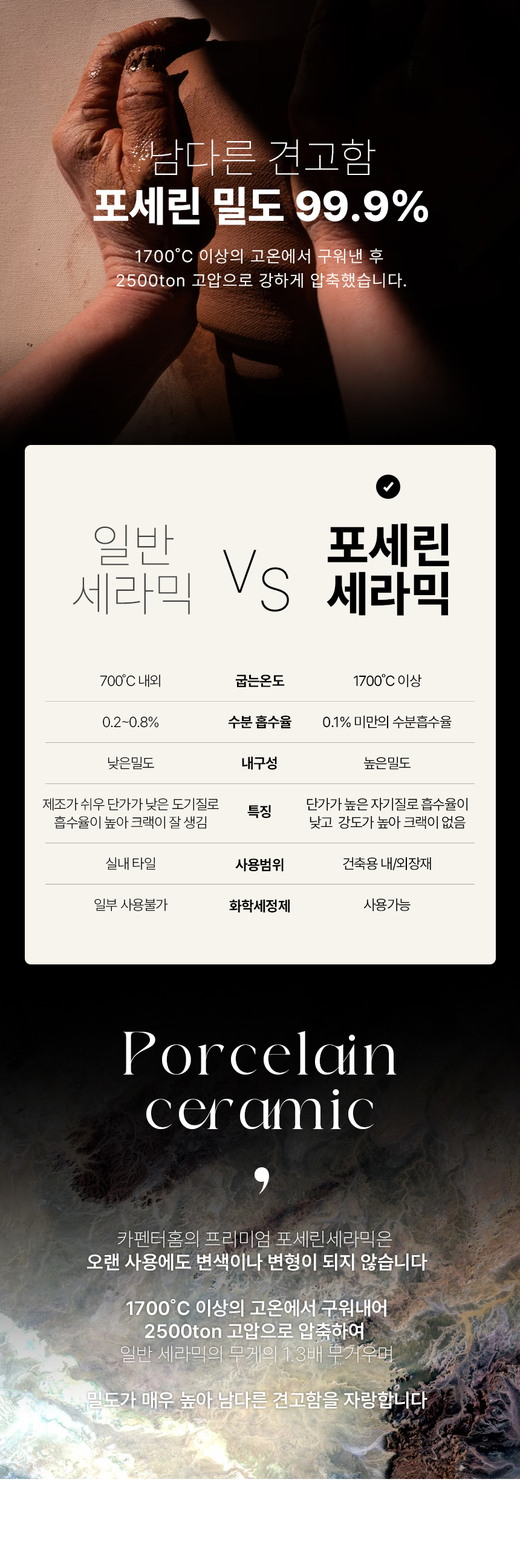 아크 원형 포세린 세라믹식탁 1200 상세 이미지 16
