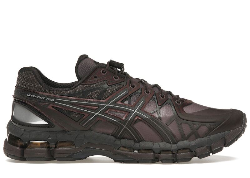 UNAFFECTED x ASICS 젤 카야노 20 다크 체리 1203A529-600