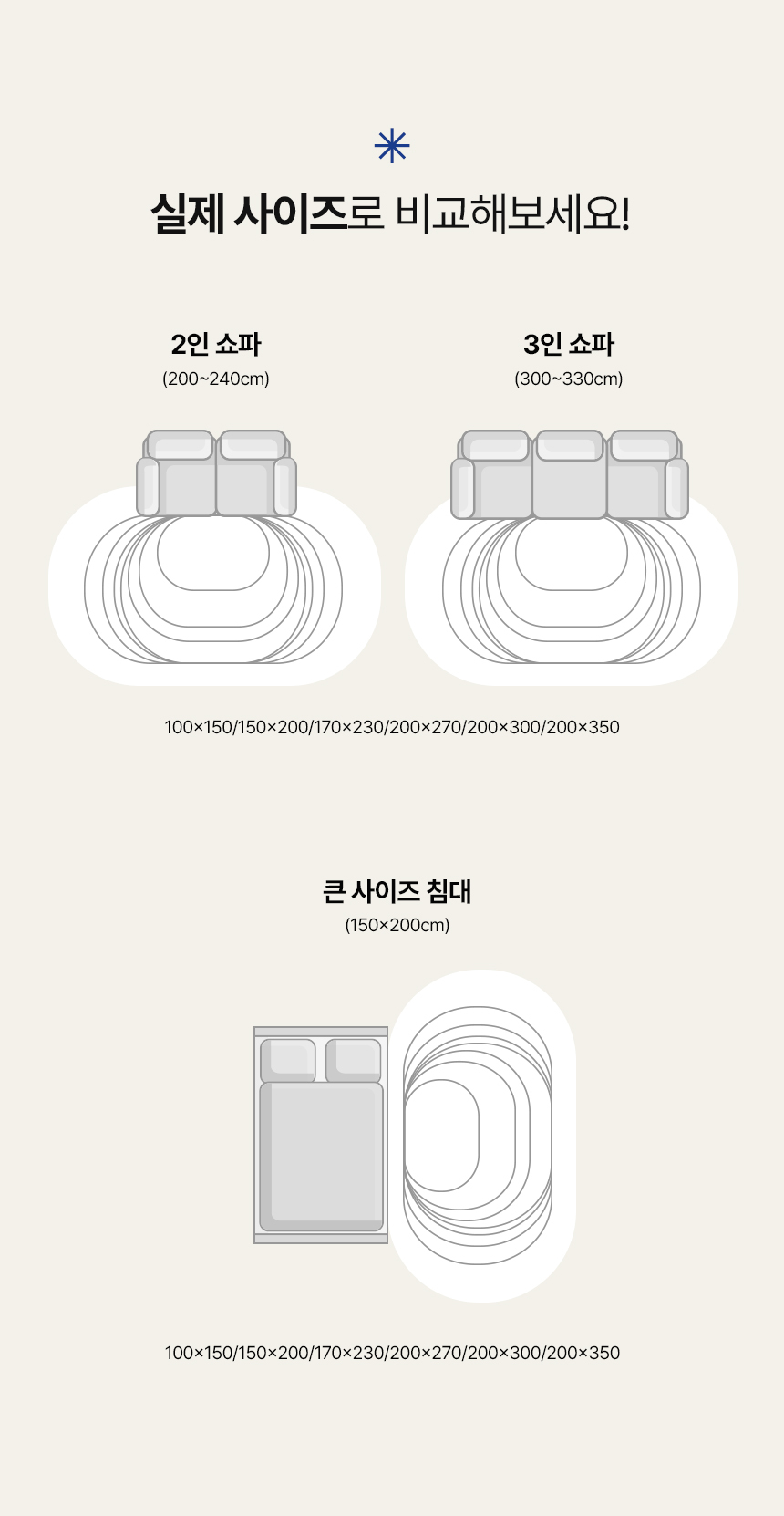 슬로멜리 워셔블 허그미 믹스매치 타원형 러그 5color 상세 이미지 13