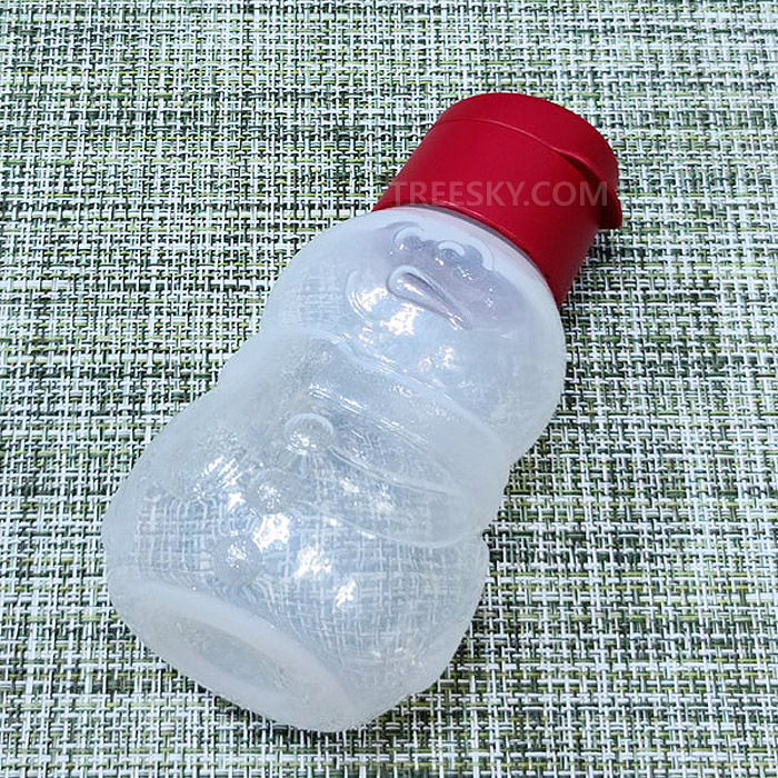 타파웨어 에코 키즈캠핑 눈사람 플립캡 냉장물병-350ml 1개/화이트 (734) #1