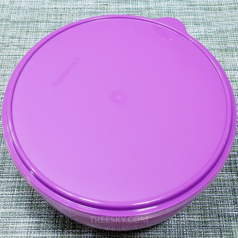 타파웨어 슈퍼양푼 원형뚜껑 믹싱보울 냉장용기 1개-6.7L/퍼플 (562-1) #1