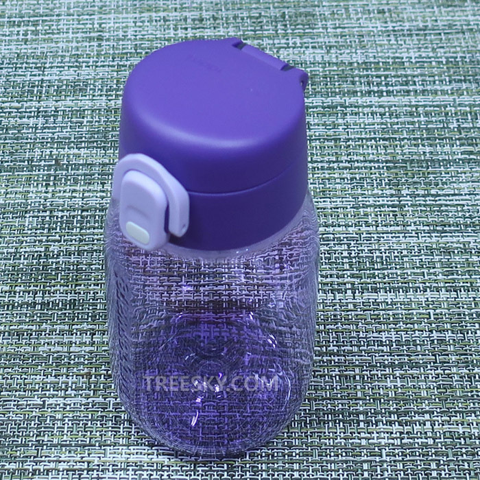 타파웨어 에코스포츠 이중잠금 원터치캡 냉장물병-1개/350ml/퍼플 #3