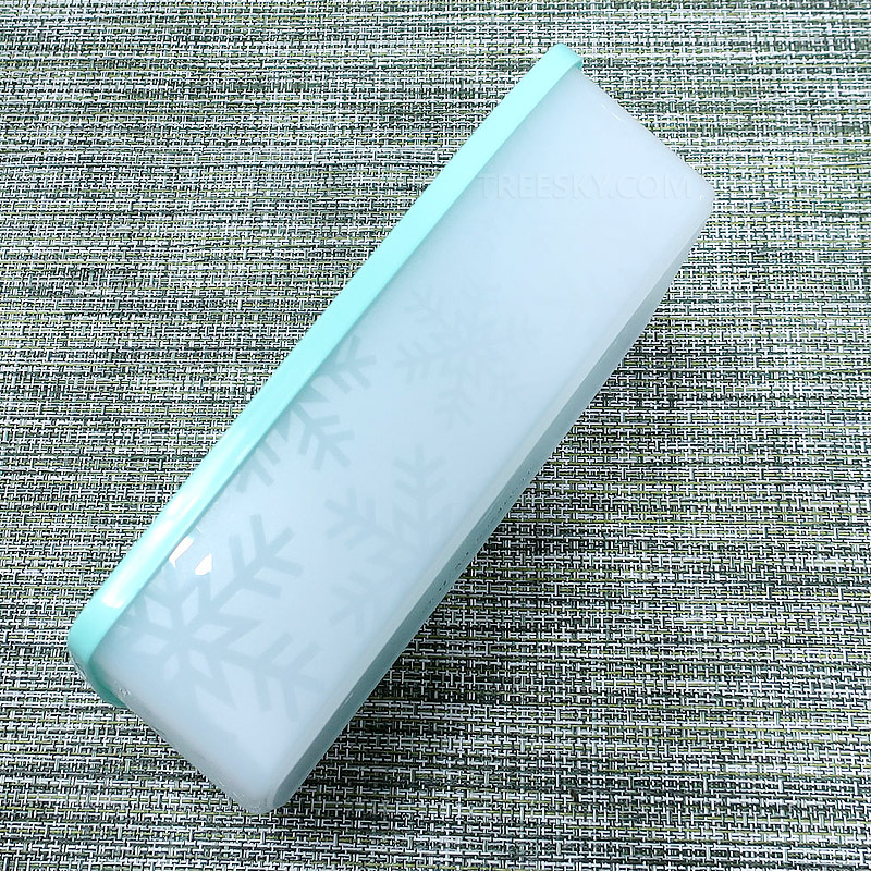 타파웨어 아이스 플라워 직사각 냉동용기-1.3L/1개/민트그린 (829-1) #1