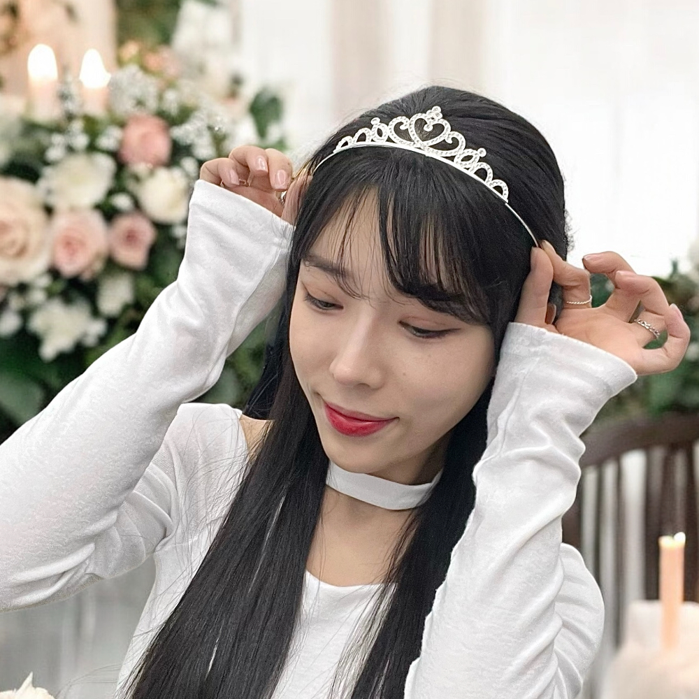 결혼액세서리 티아라호프 별자리티아라 왕관세트 왕관헤드피스 신부식경우왕관 브라이덜헤드밴드 셀프웨딩헤어악세사리 헤어왕관세트 프린세스티아라 헤어브로치 왕관머리띠 웨딩 티아라