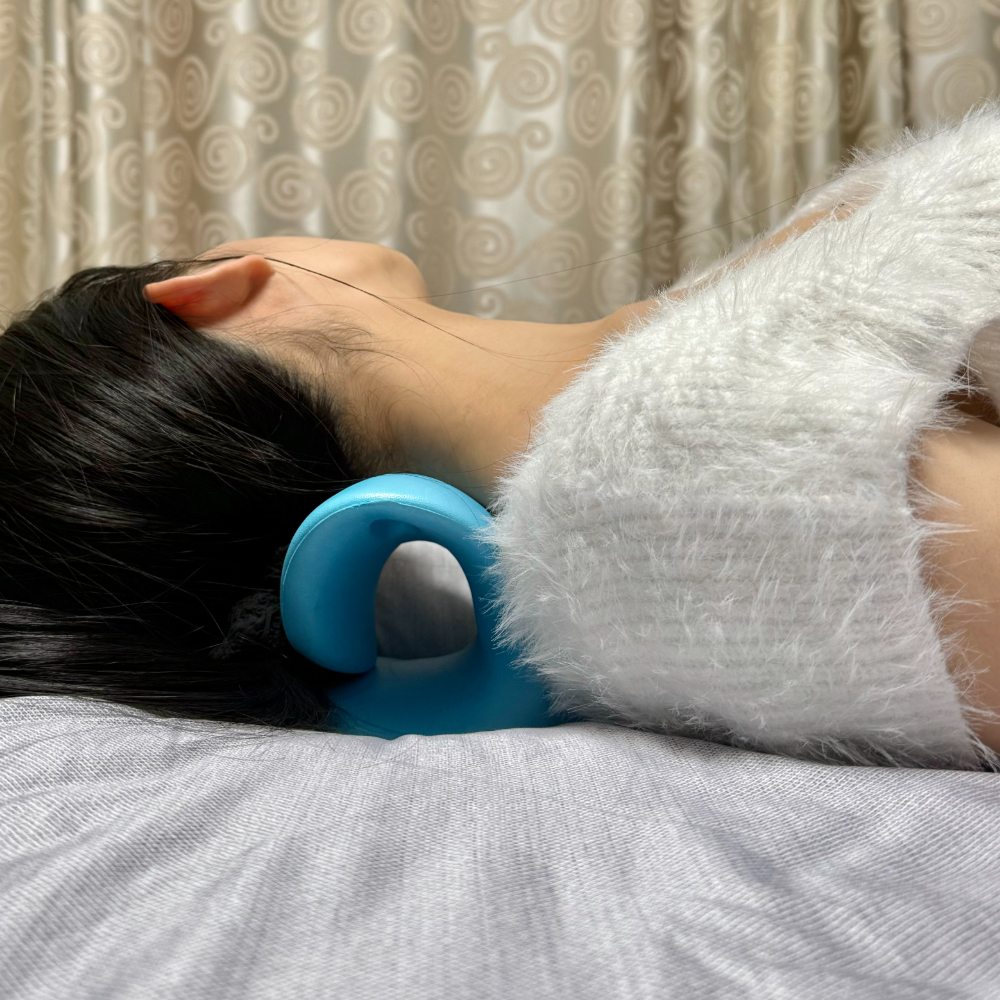목휴식기 넥스트레쳐블루 목스트레칭장비 목마사지기 목스트레칭기 스트레칭 블루 목 넥스트레쳐