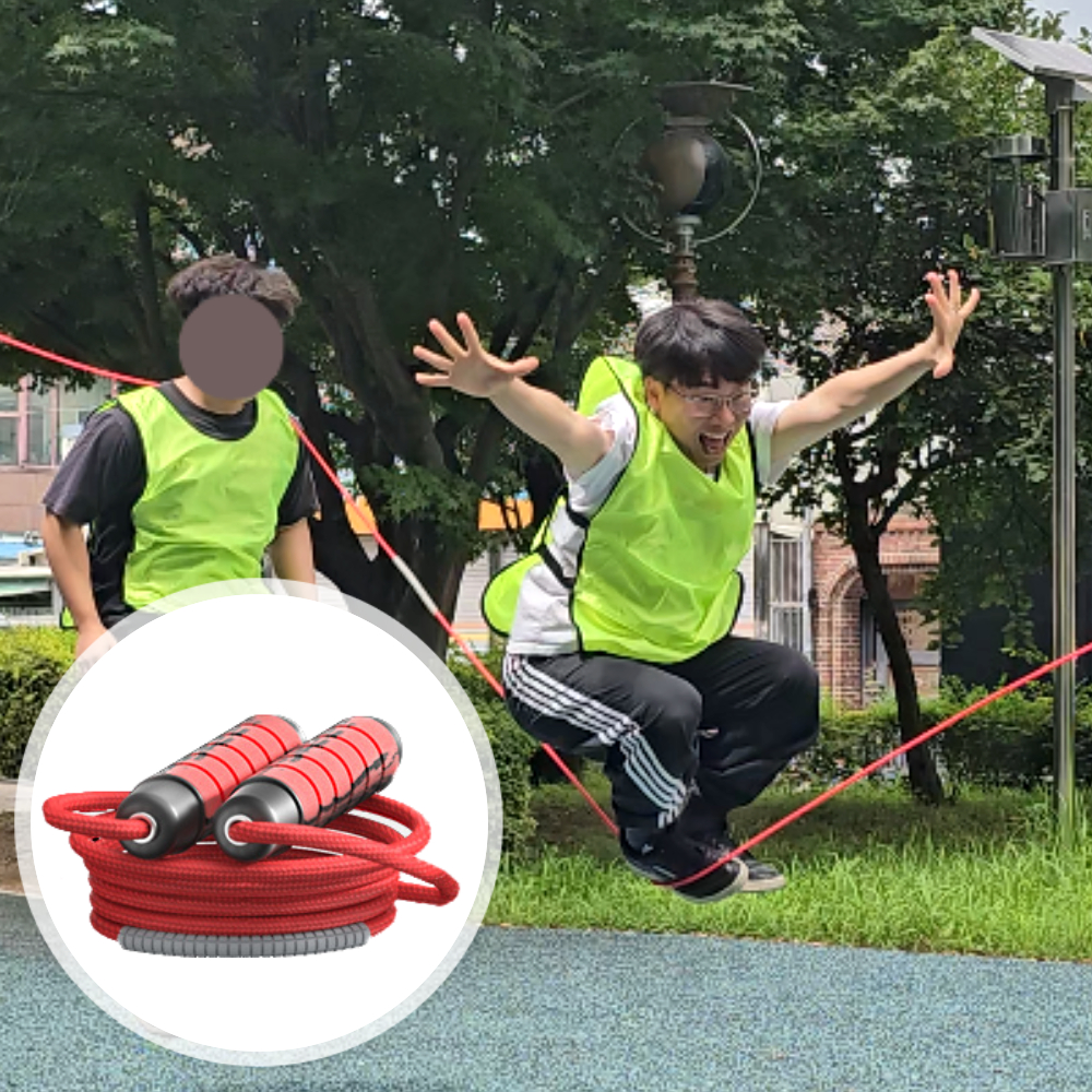 자가용체육도구 성인줄넘기 가드줄넘기 카운트루틴 헬스줄넘기 전신운동용품 실내디지털운동용품 줄넘기 신체활동도구 체육대회도구 운동관련용품 운동회 긴줄넘기 5m 단체줄넘기줄