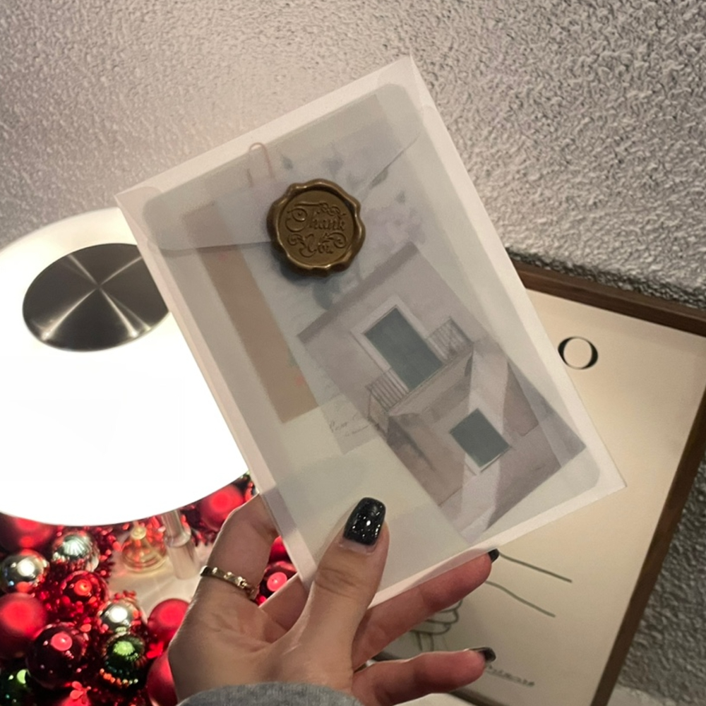 클리어봉투 투명트레이싱봉투 트레이싱용봉투 투명가이드봉투 반투명봉투 반투명 봉투 110x160 세로형 트레이싱 투명봉투