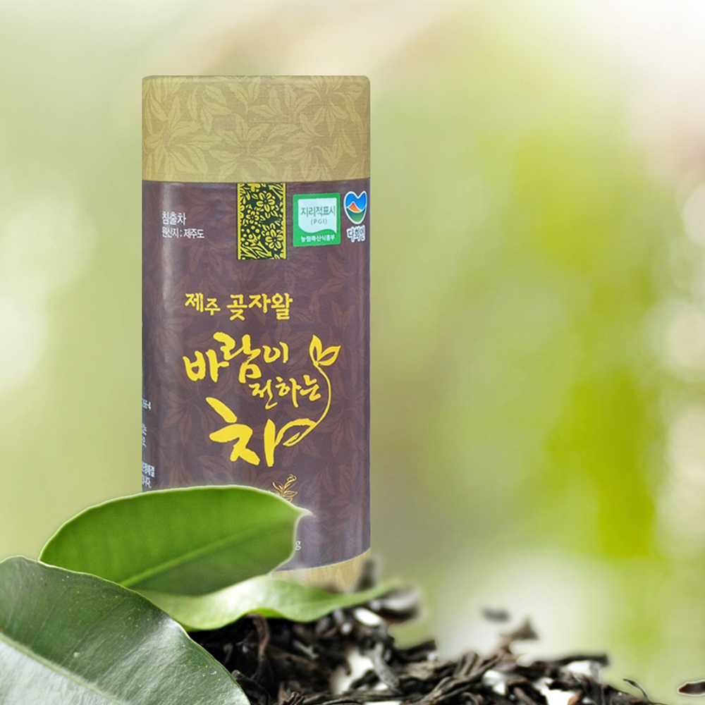 바람이 전하는차 황차 30g 제주도 다희연 유기농 녹차