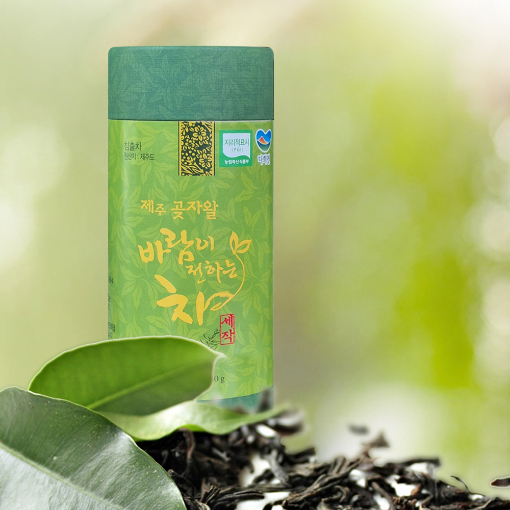 바람이 전하는차 세작 30g 제주도 다희연 유기농 녹차