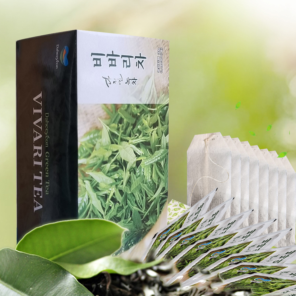 다희연  제주도 유기농 잎차 비바리차 녹차 티백 1.1g x 30포 