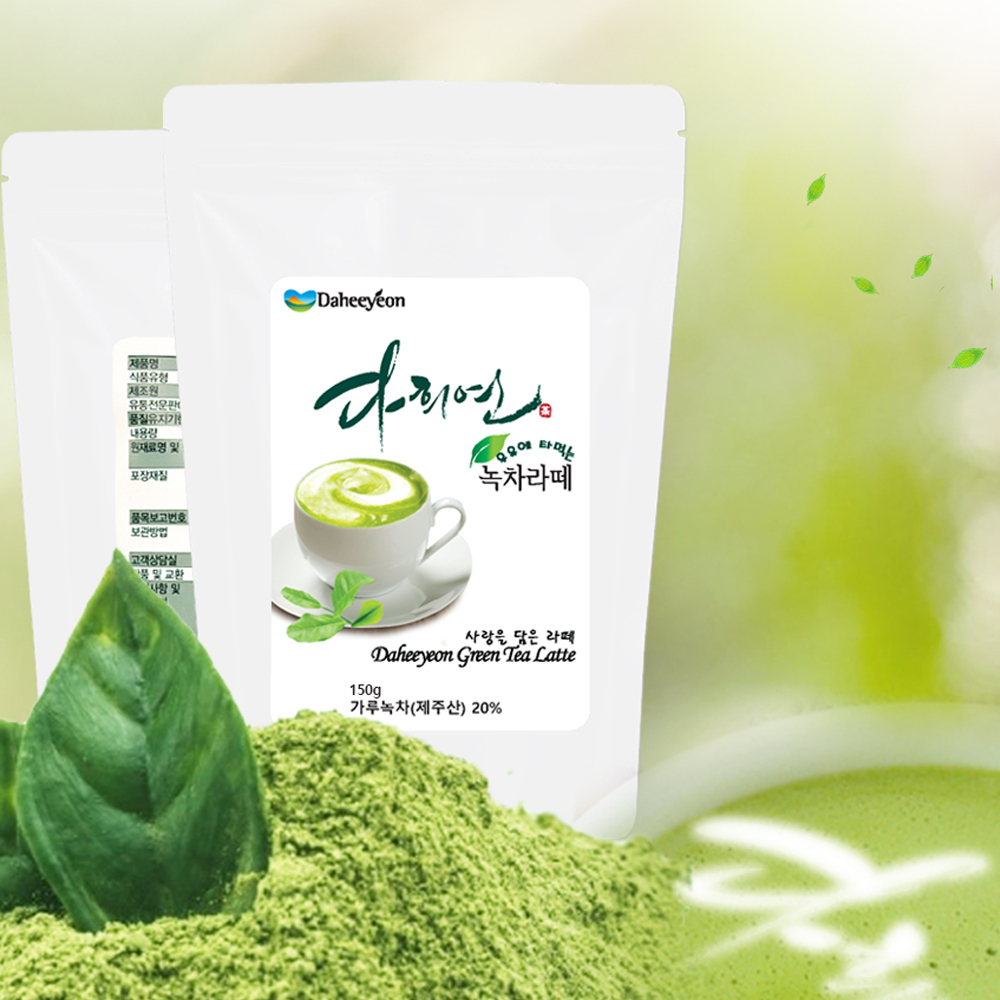 다희연 우유에 타먹는 녹차라떼 150g