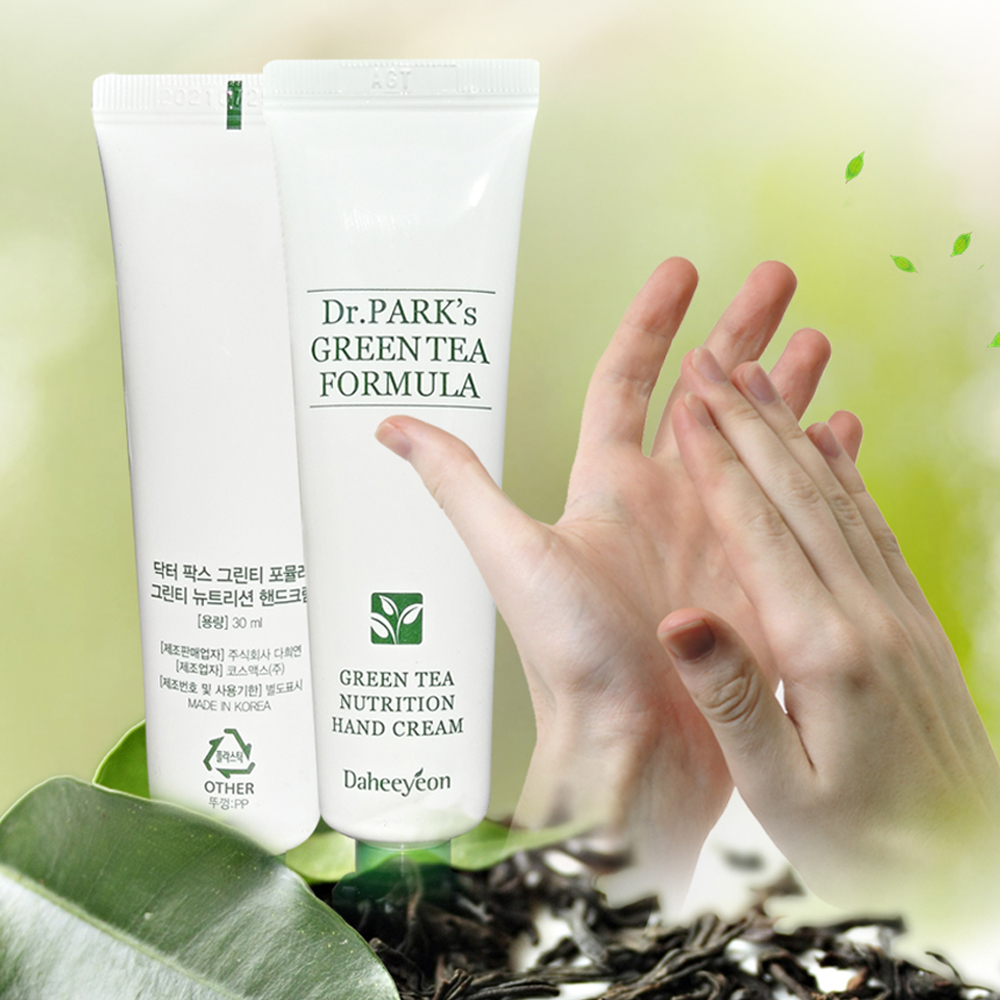  닥터팍스 그린티 포뮬러  고보습 제주 녹차  핸드크림 30ml